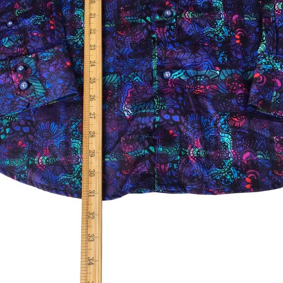 Robert Graham Shirt Mens 2XL Multi Hardrock Classic Fit Button Front Abstract - Picture 5 of 16